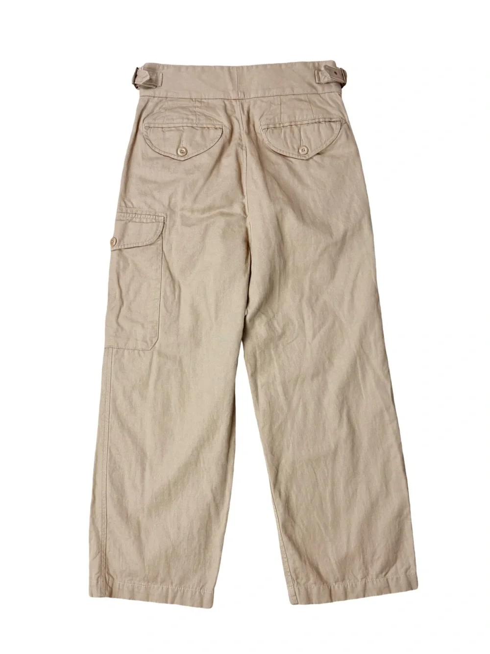 BANANA REPUBLIC I Womens Utilitarian Khaki Heritage Explorer Cargo Pants size 6S